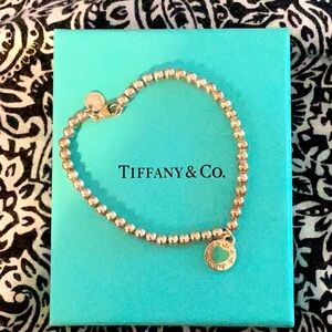 Tiffany & Co. Silver Beaded Bracelet
